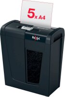 Rexel Secure S5 Aktenvernichter mit Streifenschnitt P-2,...