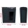 Rexel Secure S5 Aktenvernichter mit Streifenschnitt P-2, 6 mm, bis 5 Blatt, schwarz