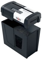 Rexel Secure MC3 Aktenvernichter mit Partikelschnitt P-5, 2 x 15 mm, bis 3 Blatt, schwarz