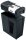 Rexel Secure MC4 Aktenvernichter mit Partikelschnitt P-5, 2 x 15 mm, bis 4 Blatt, schwarz