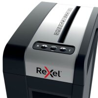 Rexel Secure MC4-SL Aktenvernichter mit Partikelschnitt P-5, 2 x 15 mm, bis 4 Blatt, schwarz