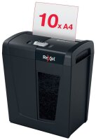 Rexel Secure X10 Aktenvernichter mit Partikelschnitt P-4,...