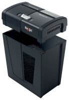 Rexel Secure X10 Aktenvernichter mit Partikelschnitt P-4, 4 x 40 mm, bis 10 Blatt, schwarz
