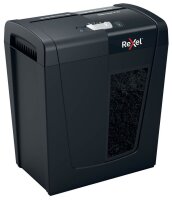 Rexel Secure X10 Aktenvernichter mit Partikelschnitt P-4, 4 x 40 mm, bis 10 Blatt, schwarz