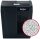 Rexel Secure X10 Aktenvernichter mit Partikelschnitt P-4, 4 x 40 mm, bis 10 Blatt, schwarz