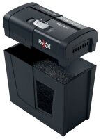 Rexel Secure X6 Aktenvernichter mit Partikelschnitt P-4, 4 x 40 mm, bis 6 Blatt, schwarz
