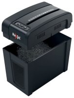 Rexel Secure X6-SL Aktenvernichter mit Partikelschnitt P-4, 4 x 40 mm, bis 6 Blatt, schwarz