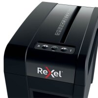 Rexel Secure X6-SL Aktenvernichter mit Partikelschnitt P-4, 4 x 40 mm, bis 6 Blatt, schwarz