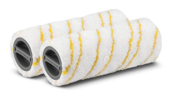 KÄRCHER 2.055-006.0 Walzenset für Hartbodenreiniger Mikrofaser 60 °C waschbar, 2 St.