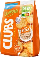 Lorenz Clubs Cracker Sesam 180,0 g
