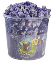 Milka Mini Lapins Mini Schmunzelhasen Schokolade 1,5 kg