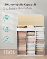 SONGMICS Wäschesortierer weiß, 1 St.