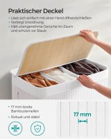 SONGMICS Wäschesortierer weiß, 1 St.