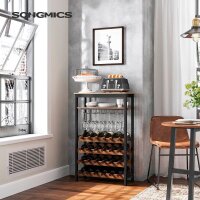 SONGMICS Weinregal vintage-braun 66,0 x 30,0 x 100,0 cm