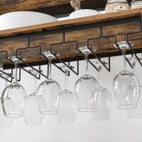 SONGMICS Weinregal vintage-braun 66,0 x 30,0 x 100,0 cm