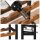 SONGMICS Weinregal vintage-braun 66,0 x 30,0 x 100,0 cm