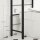 VASAGLE Waschmaschinenregal braun, schwarz 63,0 x 165,0 x 24,8 cm, 1 St.
