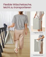 VASAGLE Wäschesortierer weiß, 1 St.