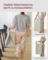 VASAGLE Wäschesortierer weiß, 1 St.