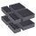 SONGMICS Ordnungsboxen grau 48,0 x 64,0 x 10,0 cm, 8 St.