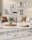 VASAGLE Couchtische-Set rund Spanplatte braun, 2 Set