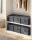 SONGMICS Aufbewahrungsboxen silbergrau 40,0 x 30,0 x 25,0 cm, 3 St.