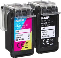KMP C97V schwarz, color Druckköpfe kompatibel zu Canon PG-545XL + CL-546XL, 2er-Set