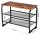 VASAGLE Schuhregal braun, schwarz 66,0 x 30,0 x 45,0 cm