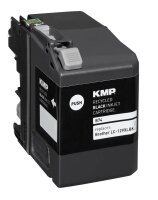 KMP B74 schwarz Druckerpatrone kompatibel zu brother LC-129XLBK