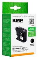 KMP B56 schwarz Druckerpatrone kompatibel zu brother...