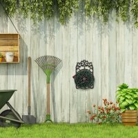 relaxdays Gartenschlauchhalter