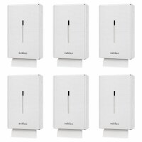 6 Satino by wepa Papierhandtuchspender 332840 weiß...