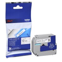 brother Schriftband M-K M-K231 MK231BZ, 12 mm, schwarz...