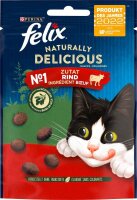 felix® Katzen-Leckerli Naturally Delicious Rind mit...