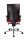 Topstar Bürostuhl Sitness 70, PS79BH W51 Stoff rot, Gestell alu