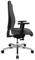 Topstar Bürostuhl Sitness 70, PS79BH W52 Stoff anthrazit, Gestell alu