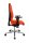Topstar Bürostuhl Sitness 70, PS79BH W54 Stoff orange, Gestell alu