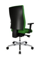 Topstar Bürostuhl Sitness 70, PS79BH W55 Stoff grün, Gestell alu
