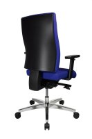 Topstar Bürostuhl Sitness 70, PS79BH W56 Stoff blau, Gestell alu
