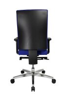 Topstar Bürostuhl Sitness 70, PS79BH W56 Stoff blau, Gestell alu
