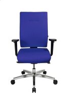 Topstar Bürostuhl Sitness 70, PS79BH W56 Stoff blau, Gestell alu
