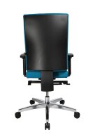 Topstar Bürostuhl Sitness 70, PS79BH W58 Stoff blau, Gestell alu