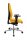 Topstar Bürostuhl Sitness 70, PS79BH W59 Stoff gelb, Gestell alu