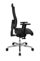 Topstar Bürostuhl Sitness 60, PS69BH W50 Stoff schwarz, Gestell alu