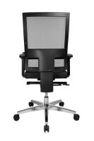 Topstar Bürostuhl Sitness 60, PS69BH W50 Stoff schwarz, Gestell alu
