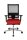 Topstar Bürostuhl Sitness 60, PS69BH W51 Stoff rot, Gestell alu