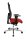 Topstar Bürostuhl Sitness 60, PS69BH W51 Stoff rot, Gestell alu