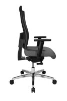 Topstar Bürostuhl Sitness 60, PS69BH W52 Stoff anthrazit, Gestell alu
