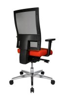 Topstar Bürostuhl Sitness 60, PS69BH W54 Stoff orange, Gestell alu