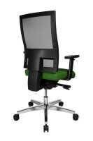 Topstar Bürostuhl Sitness 60, PS69BH W55 Stoff grün, Gestell alu